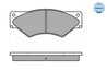 SET PLACUTE FRANA MEYLE 025 291 0720/W - Compatibil cu IVECO