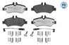 SET PLACUTE FRANA MEYLE 025 291 9019/PD - Compatibil cu MERCEDES-BENZ, VW