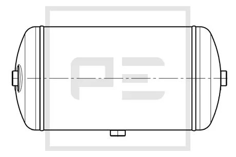 REZERVOR AER SISTEM COMPRESOR PE AUTOMOTIVE 026.051-00A - Piesa auto compatibila cu mai multe marci