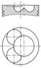 PISTON MAHLE 028 06 02 - Compatibil cu AUDI, SEAT, SKODA, VW