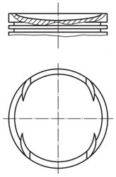 Piston MAHLE 028 PI 00120 000