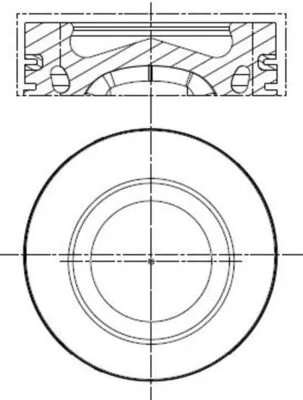 Piston MAHLE 028 PI 00140 000