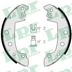 Set saboti frana LPR 02850