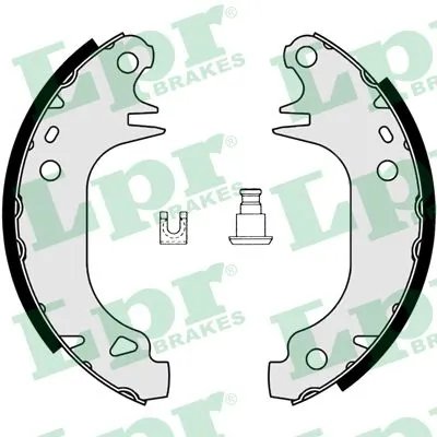 Set saboti frana LPR 02900