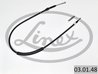 CABLU FRANA DE MANA LINEX 03.01.48 - Compatibil cu AUDI