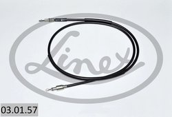 CABLU FRANA DE MANA LINEX 03.01.57 - Compatibil cu AUDI, VW