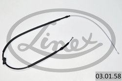 CABLU FRANA DE MANA LINEX 03.01.58 - Compatibil cu AUDI, SEAT, SKODA, VW