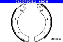 Set saboti frana ATE 03.0137-0036.2