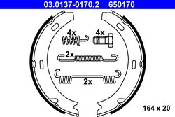 Set saboti frana ATE 03.0137-0170.2