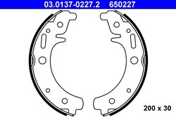 Set saboti frana ATE 03.0137-0227.2