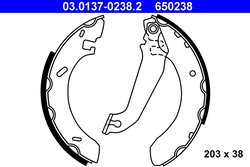 Set saboti frana ATE 03.0137-0238.2