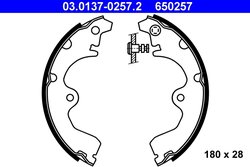 Set saboti frana ATE 03.0137-0257.2