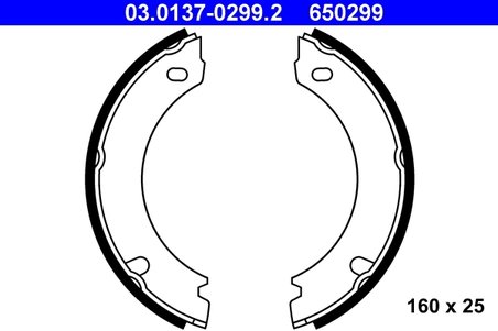 SET SABOTI FRANA ATE 03.0137-0299.2 - Compatibil cu VOLVO