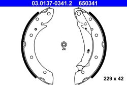 Set saboti frana ATE 03.0137-0341.2