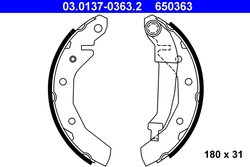 Set saboti frana ATE 03.0137-0363.2