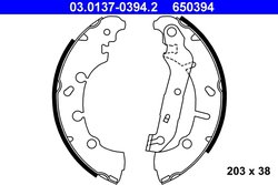 Set saboti frana ATE 03.0137-0394.2