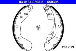 Set saboti frana ATE 03.0137-0395.2