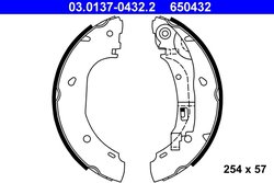Set saboti frana ATE 03.0137-0432.2