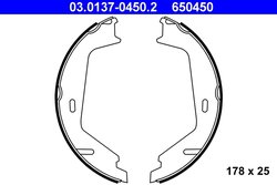 Set saboti frana ATE 03.0137-0450.2