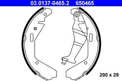 Set saboti frana ATE 03.0137-0465.2