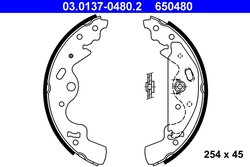 Set saboti frana ATE 03.0137-0480.2