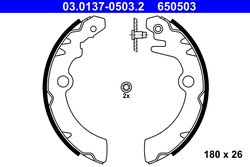 Set saboti frana ATE 03.0137-0503.2