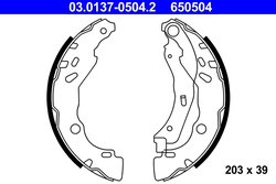 Set saboti frana ATE 03.0137-0504.2