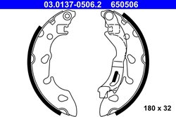 Set saboti frana ATE 03.0137-0506.2