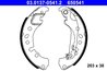 SET SABOTI FRANA ATE 03.0137-0541.2 - Compatibil cu FORD