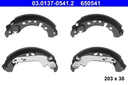 SET SABOTI FRANA ATE 03.0137-0541.2 - Compatibil cu FORD