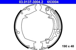 Set saboti frana ATE 03.0137-3004.2