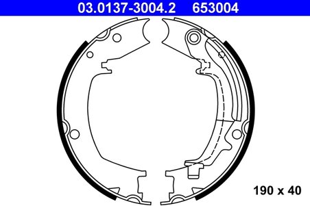 Set saboti frana ATE 03.0137-3004.2