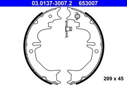 Set saboti frana ATE 03.0137-3007.2