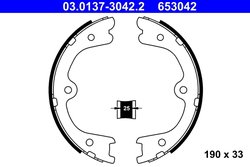 Set saboti frana ATE 03.0137-3042.2