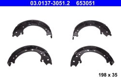 SET SABOTI FRANA ATE 03.0137-3051.2 - Compatibil cu HONDA