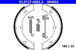 Set saboti frana ATE 03.0137-4003.2