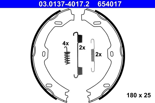 Set saboti frana ATE 03.0137-4017.2