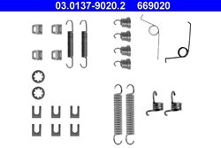 Set accesorii saboti frana ATE 03.0137-9020.2
