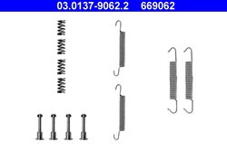 SET ACCESORII SABOTI FRANA ATE 03.0137-9062.2 - Compatibil cu BMW