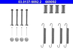Set accesorii saboti frana ATE 03.0137-9092.2