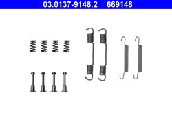 SET ACCESORII SABOTI FRANA ATE 03.0137-9148.2 - Compatibil cu BMW
