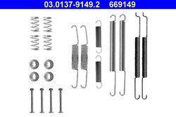 Set accesorii saboti frana ATE 03.0137-9149.2