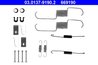 SET ACCESORII SABOTI FRANA ATE 03.0137-9190.2 - Compatibil cu HONDA, SUZUKI