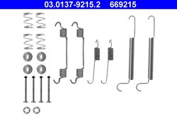 Set accesorii saboti frana ATE 03.0137-9215.2