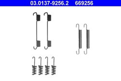 SET ACCESORII SABOTI FRANA ATE 03.0137-9256.2 - Compatibil cu MERCEDES-BENZ, VW