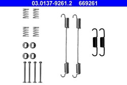 SET ACCESORII SABOTI FRANA ATE 03.0137-9261.2 - Compatibil cu FIAT