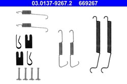 Set accesorii saboti frana ATE 03.0137-9267.2