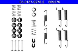 SET ACCESORII SABOTI FRANA ATE 03.0137-9275.2 - Compatibil cu MITSUBISHI
