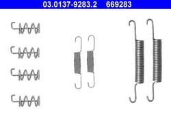 SET ACCESORII SABOTI FRANA ATE 03.0137-9283.2 - Compatibil cu VOLVO