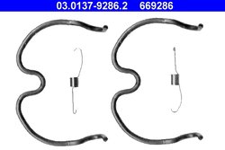 SET ACCESORII SABOTI FRANA ATE 03.0137-9286.2 - Compatibil cu OPEL, VAUXHALL